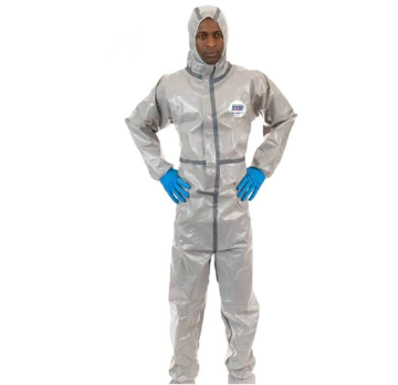 ChemSplash® 2 | 6 per case 7219GT  Chemical Splash Coverall, Attached Hood &amp; Boot, Elastic Wrists, Taped Seams/Quantity 6