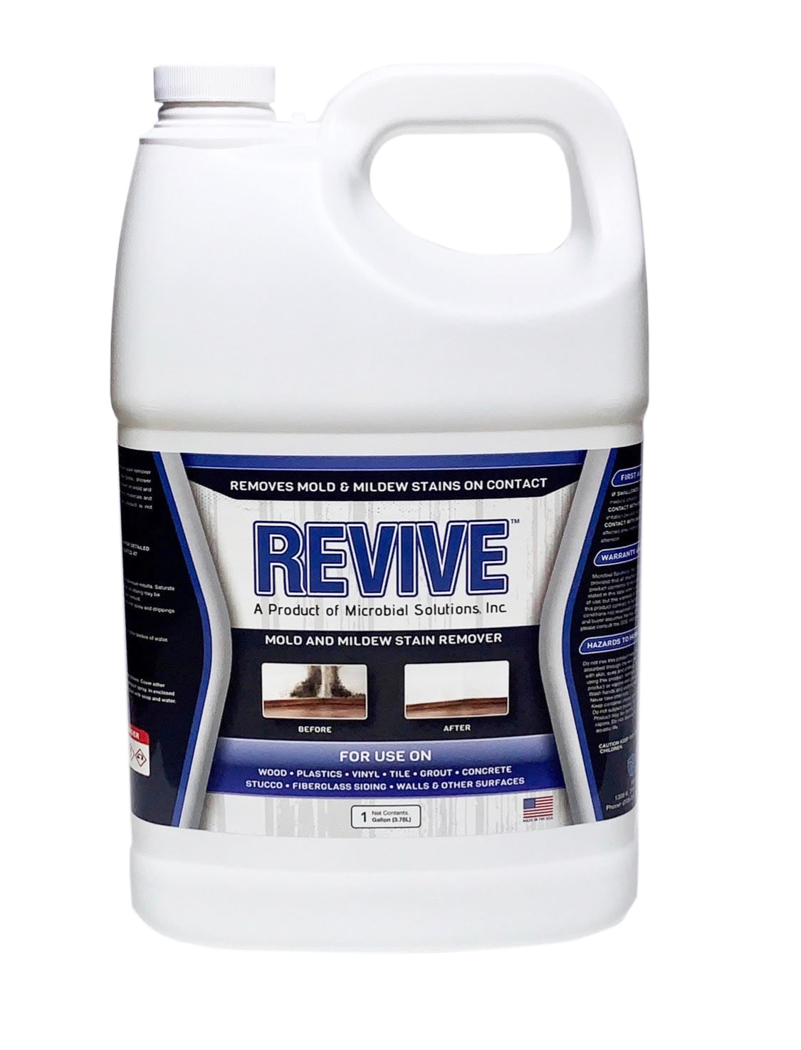 Revive®- 4 Gallon Case · Microbial Solutions Inc.